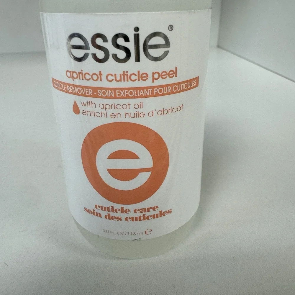 Essie Apricot Cuticle Peel Remover With Apricot Extract 4 Oz Cuticle Remover